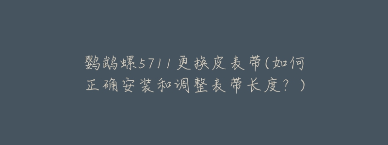 鸚鵡螺5711更換皮表帶(如何正確安裝和調(diào)整表帶長(zhǎng)度？)