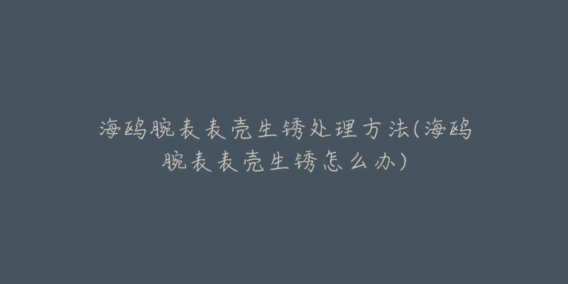 海鷗腕表表殼生銹處理方法(海鷗腕表表殼生銹怎么辦)