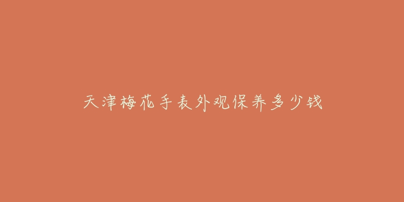 天津梅花手表外觀保養(yǎng)多少錢